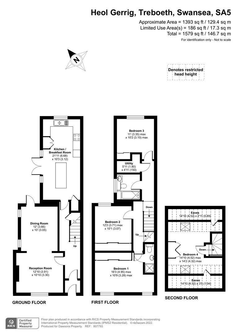EPC for Heol Gerrig, Treboeth, Swansea